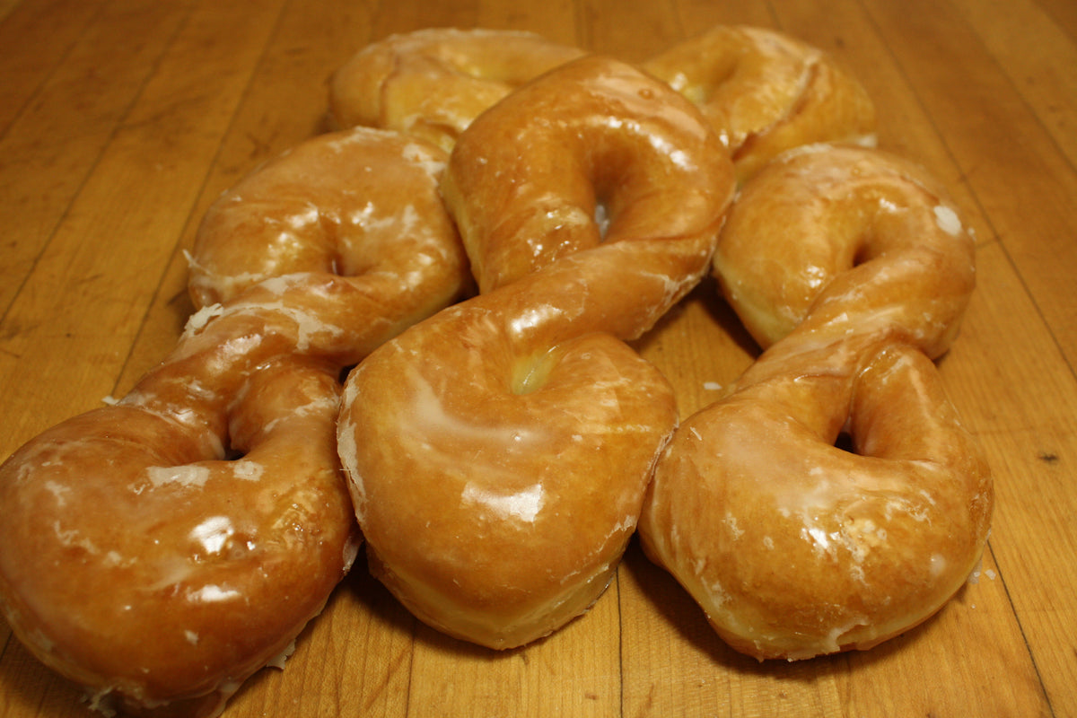 Glazed Twist Yeast Donut Milton's Donuts
