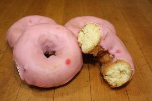Cherry Iced Cake Donut