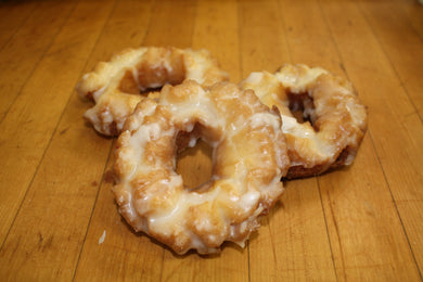 Sour Cream Glazed Cake Donut