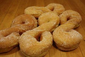 Cinnamon Sugar Yeast Twist Donut